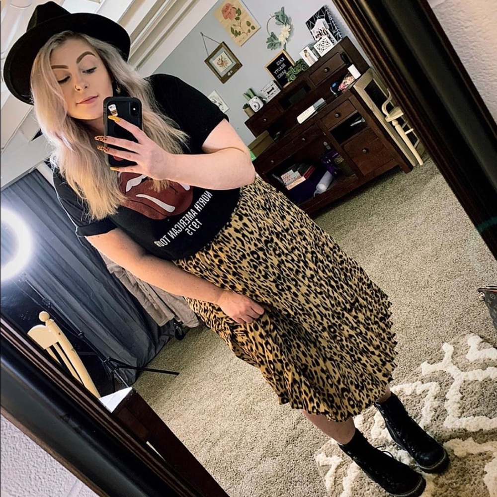 Leopard Print Skirt 🐆